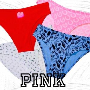 NWOT PINK by Victoria’s Secret Panty Bundle